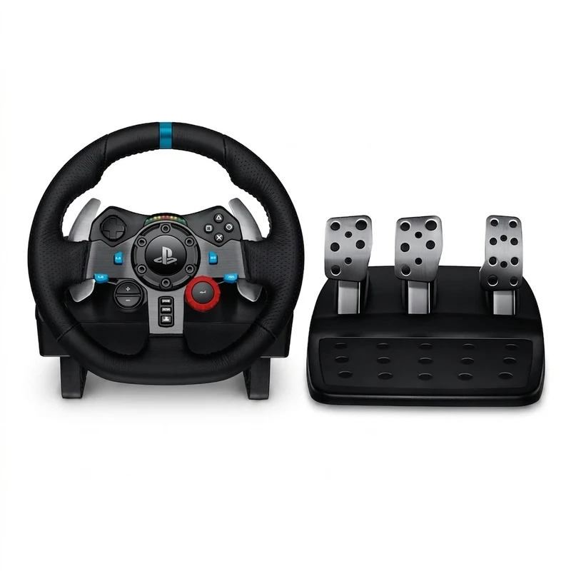 فرمان بازی لاجی مدل G29 Driving Force مخصوص PS4، PC