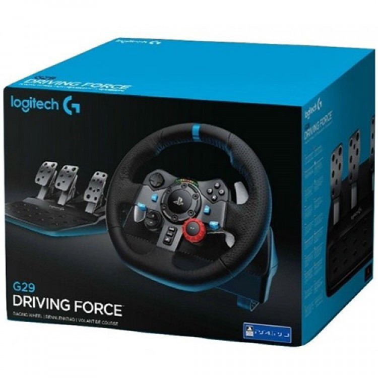 فرمان بازی لاجی مدل G29 Driving Force مخصوص PS4، PC